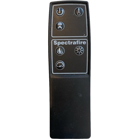 SPECTRAFIRE Electric Fireplace Remote Control Black - Picture 1 of 2
